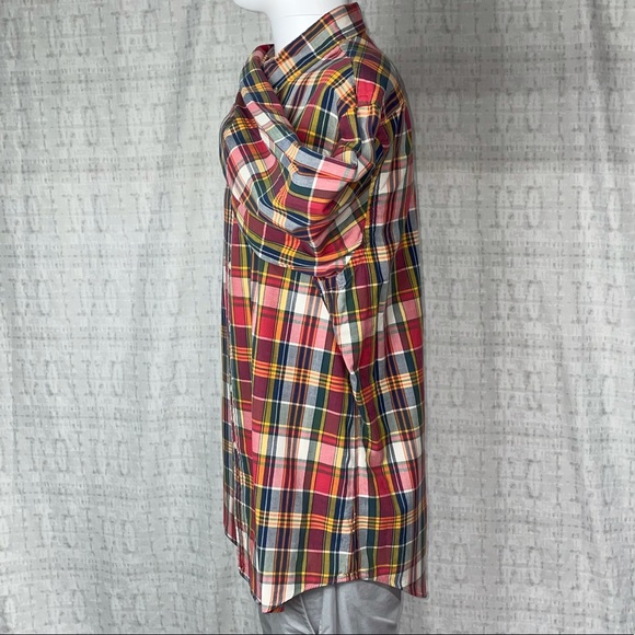 NWOT XL Polo Ralph Lauren Multi Color Plaid Long Sleeve Button Down - Picture 7 of 11